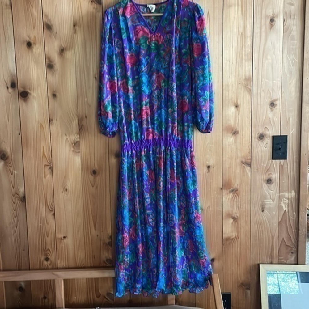 VTG 1980’s Diane Freis Original Dress